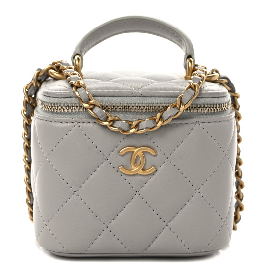 Vanity leather crossbody bag