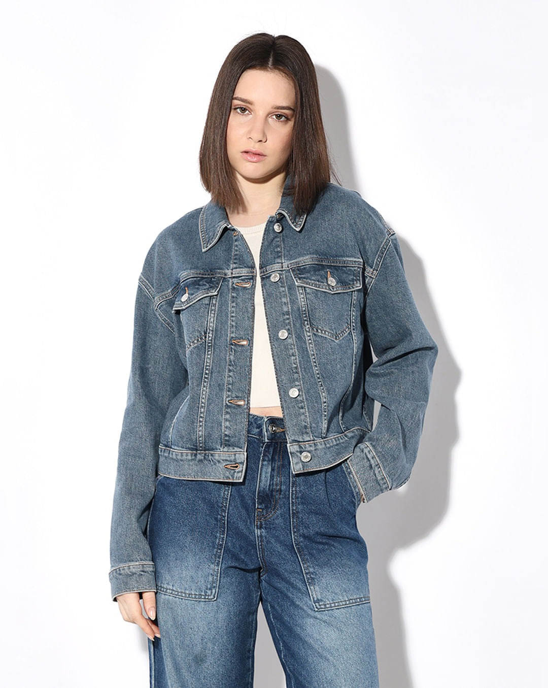 Dark Blue Denim Jacket