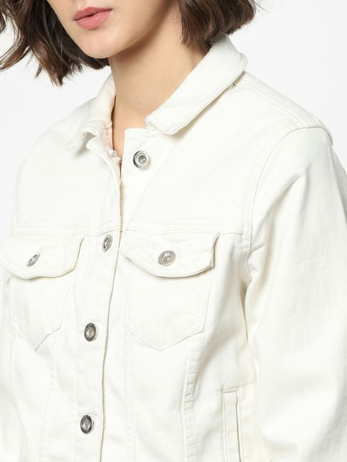 White Denim Jackets