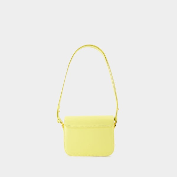 Grace Small Crossbody Leather - Lemon Yellow