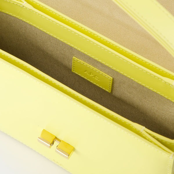 Grace Small Crossbody Leather - Lemon Yellow
