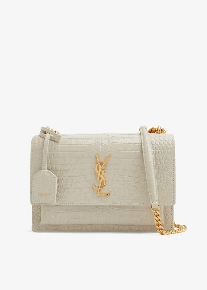 Spacious Square Shoulder Bag