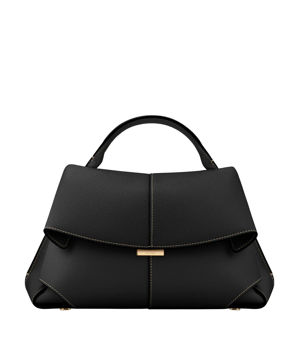 Pleated Design Tote Bag