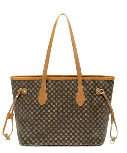 Wave Dot Printing ToteBag