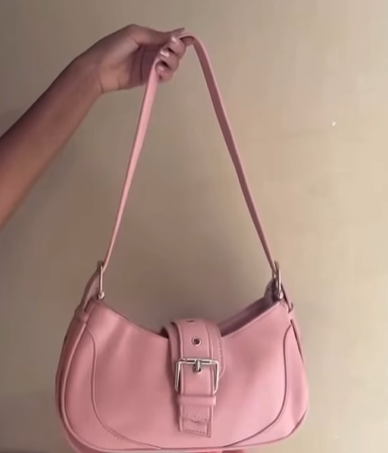 Brocle Small Shoulder Bag - Osoi - Cotton - Pink