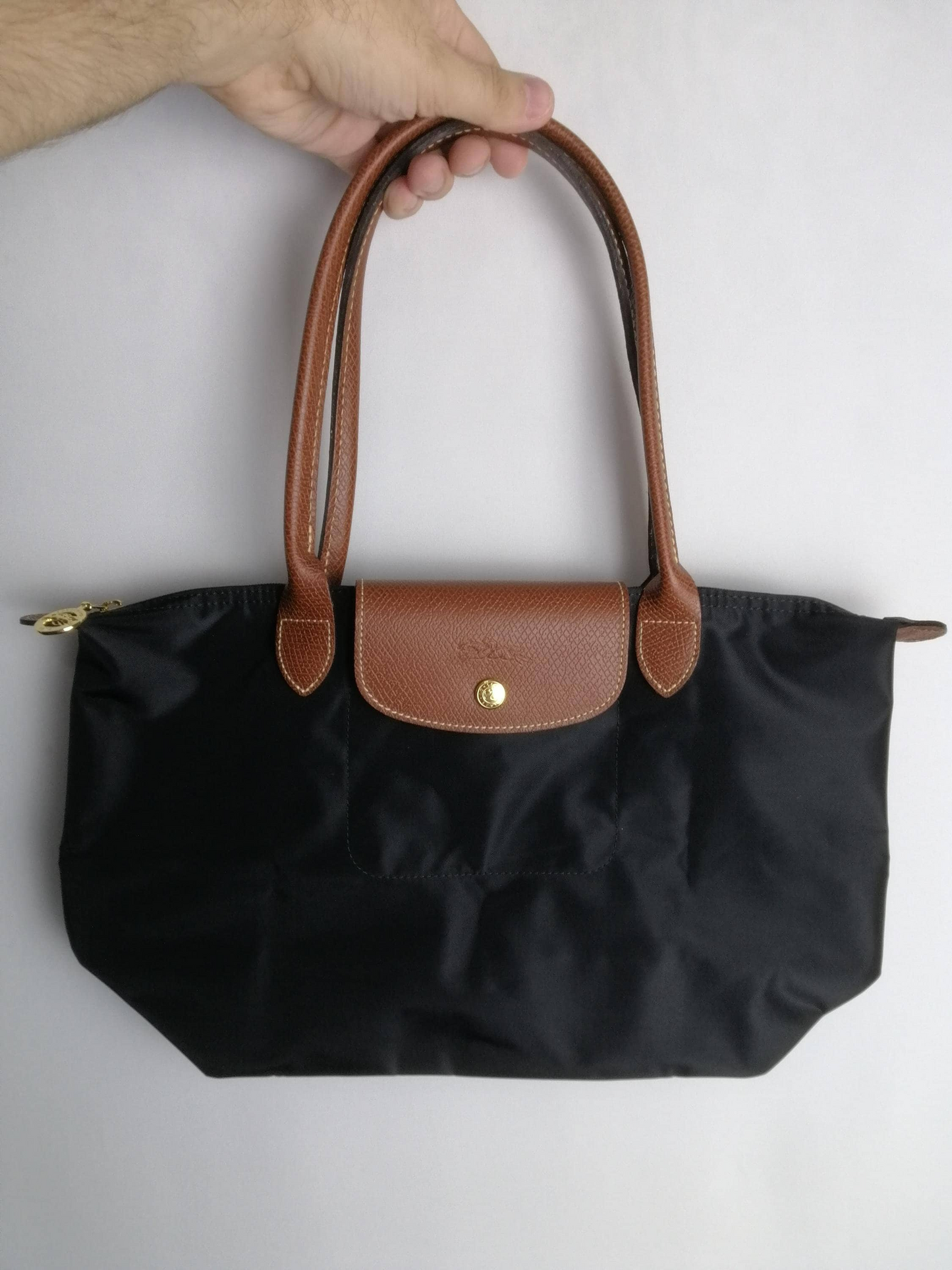 Solid Color Shoulder Bag