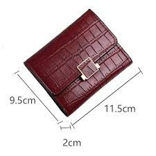 Geometric Pattern Short Wallet
