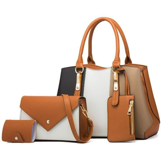 Ladies Luxury 4pc Handbag Set