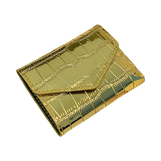 Stone Pattern Laser Wallet