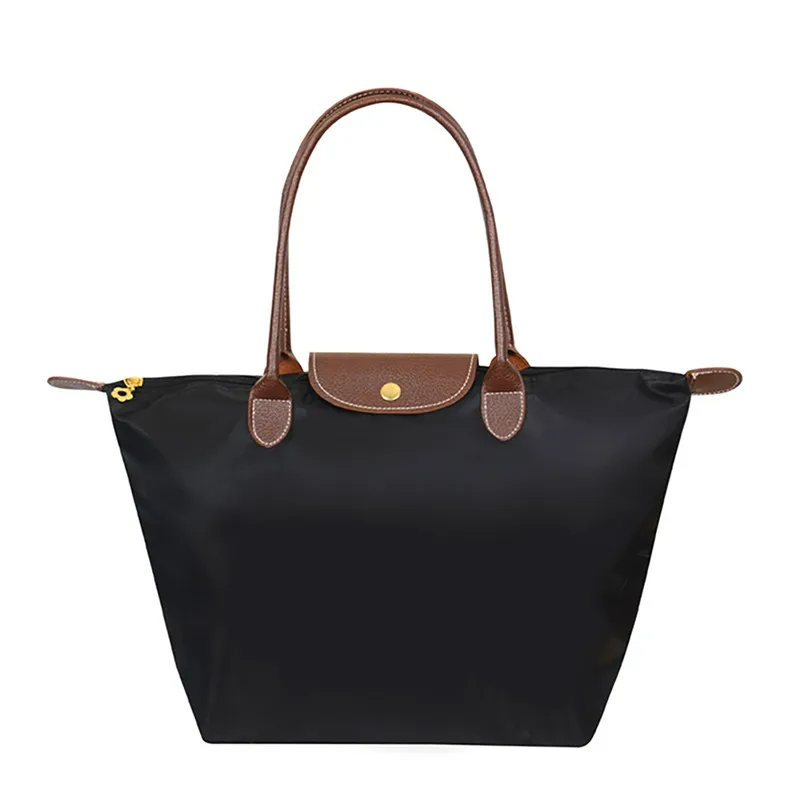 Solid Color Shoulder Bag